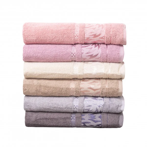 Pink and grey online bathroom towels